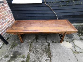 Large Low Elm Table